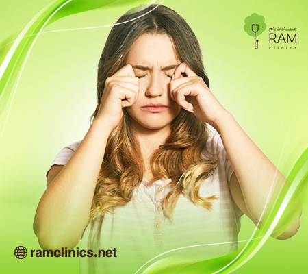 اسباب جفن العين الأبيض