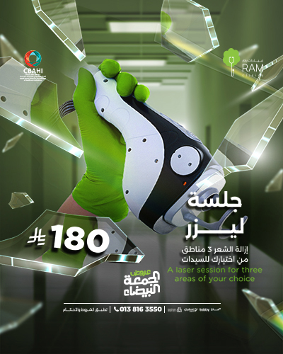 A laser session for three areas of your choice